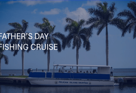 Guests aboard a boat wait to embark on a Father's Day Fishing cruise.